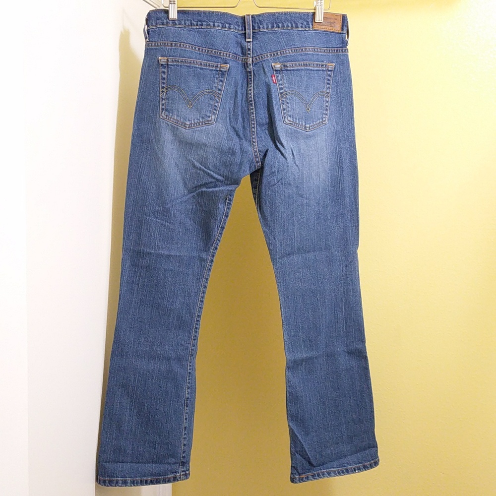 Levi's 515 Boot Cut Jeans - Sz 12S (Slim) - Picture 5 of 8